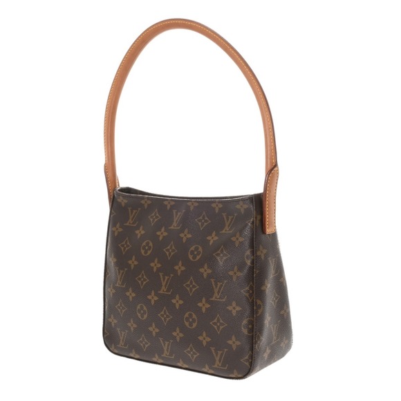 Louis Vuitton Monogram Looping Brown Canvas Shoulder Bag